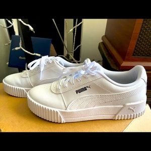 White Puma Sneakers